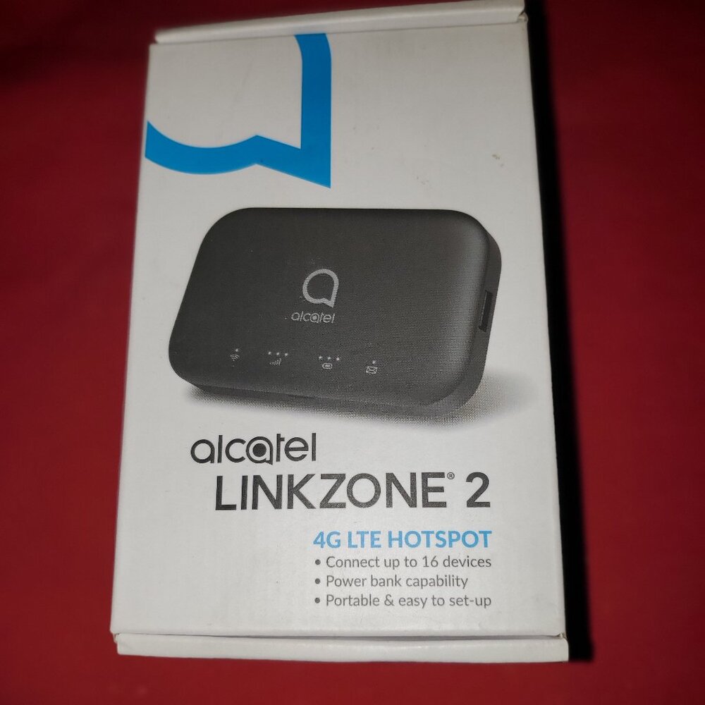 NEW SEALED ALCATEL LINKZONE 2 4G LTE HOTSPOT MW43MP02 MW43M HOT SPOT